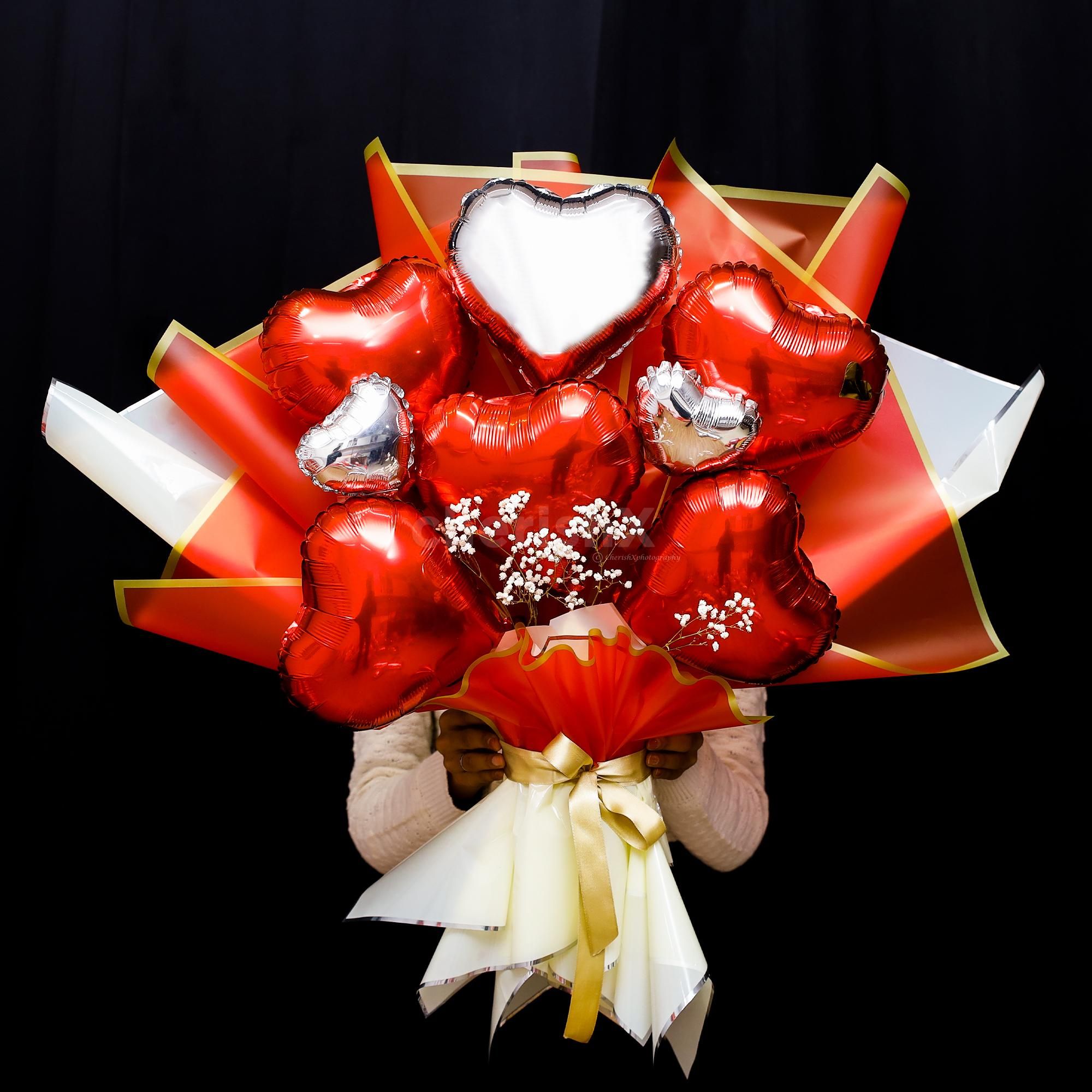 A balloon bouquet as grand as your love!