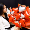 Make a bold statement of love with this stunning balloon bouquet!