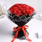 Bunch Of 30 Red Roses