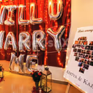 Romantic Customisable Marry Me Balloon Decor — photo 3