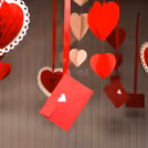 Heartfelt hangings for your cafe.