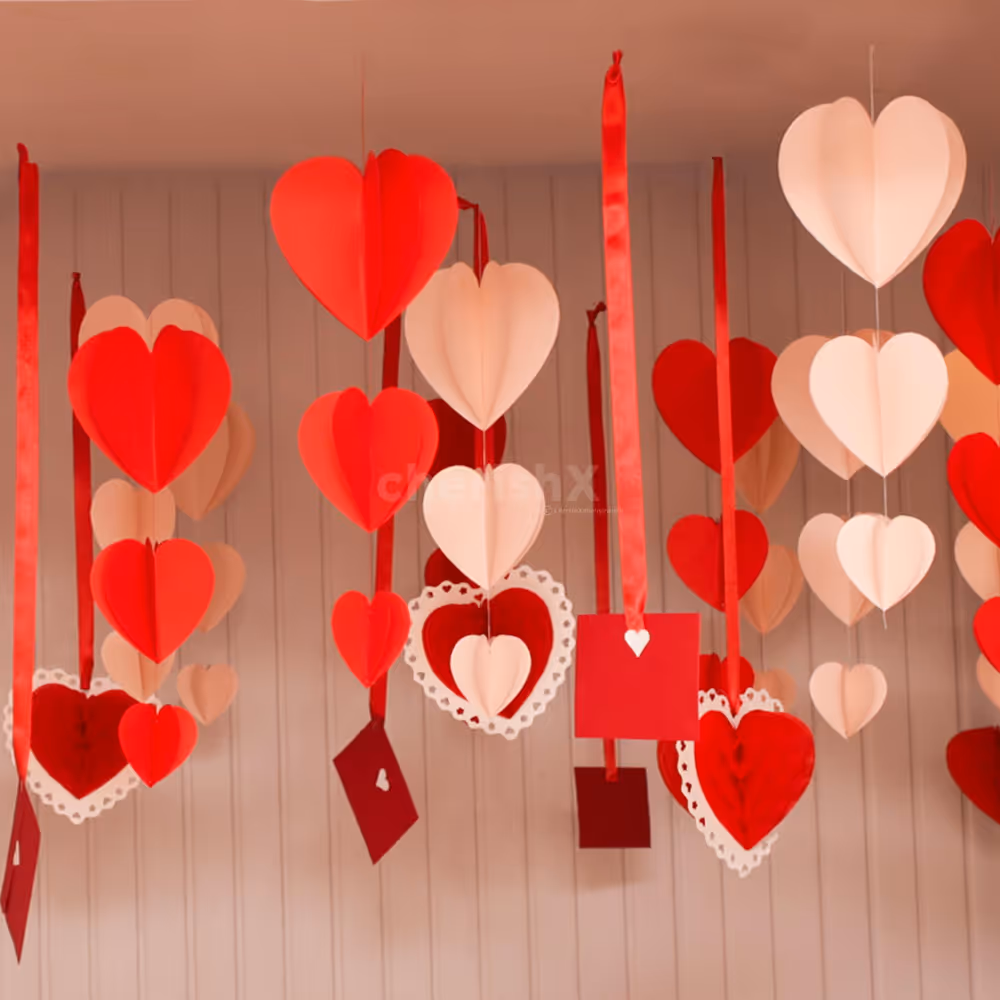 Dreamy romance where love floats in the air.