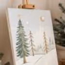 The guided DIY canvas painting activity keeps children busy, focused, and happily engaged