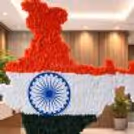 The Ashoka Chakra at the center ensures the Indian Flag’s elements are fully honoured.