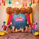 Sunboard humane cutouts with a stand send the musical dhol beats vibes to add joy.