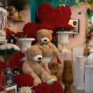 A cozy corner piled with cuddly teddy bears to sit back, relax and enjoy loving moments