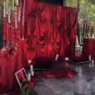 Ambient candle decor across a cafe seating space, adding warmth and a touch of romance to the Valentine's dining experience.