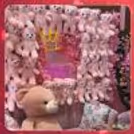 Instagram-ready Valentine photobooth featuring a pink backdrop, dreamy textures and soft glow for picture-perfect moments.