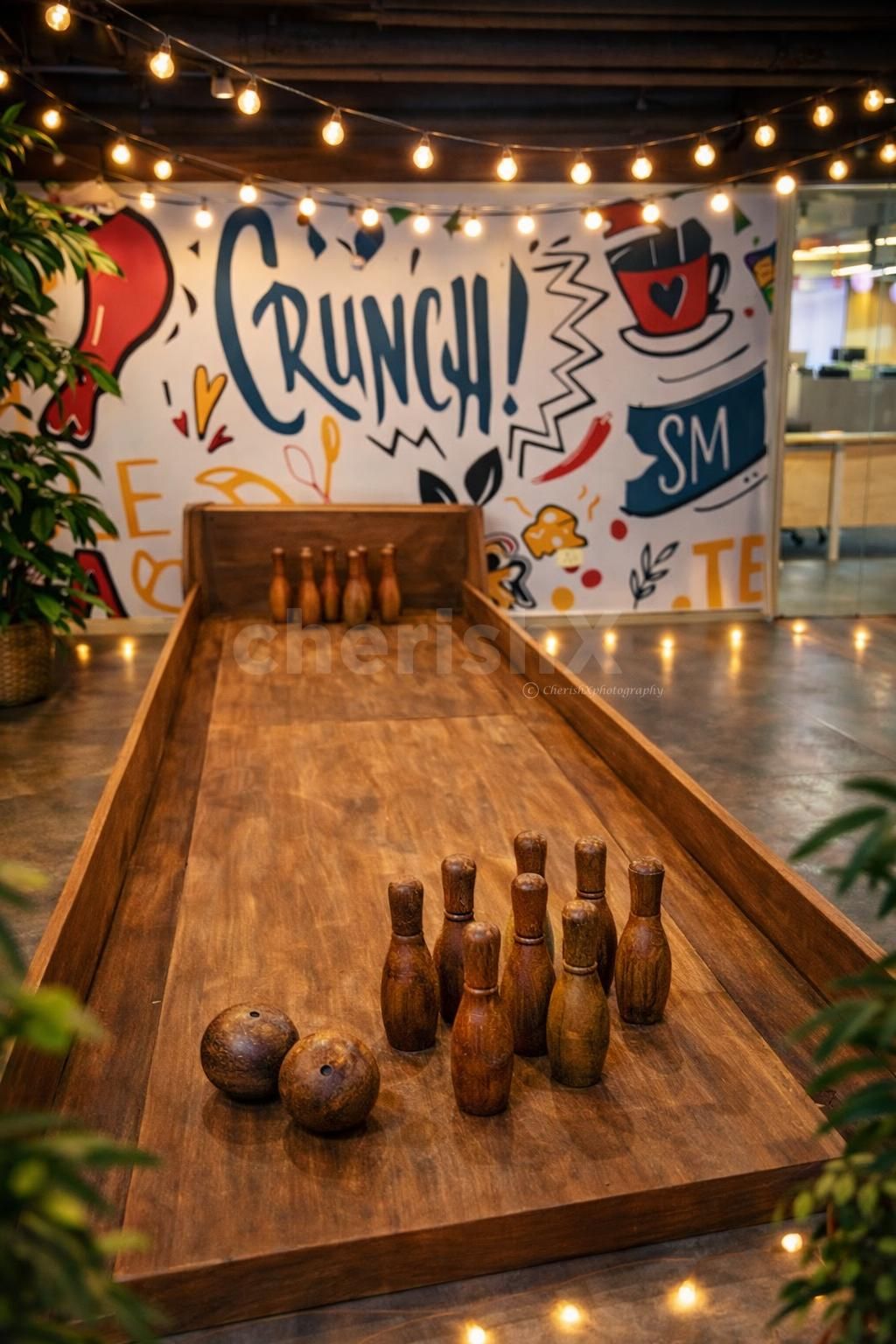 Striking Fun: Our inflatable bowling alley in action