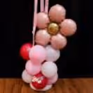 A couple’s pictures in a bubble balloon spellbind the recipient with its uniqueness.