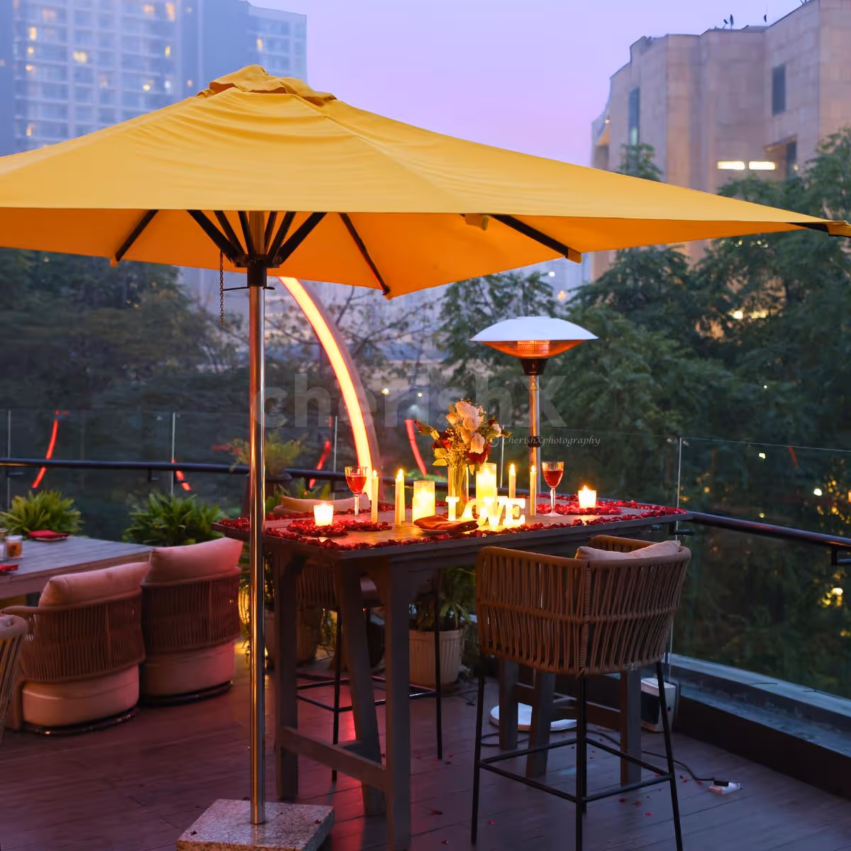 Romance at Sunset Story by The Westin