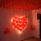 Heart Out of Hearts Balloon Decoration — photo 2