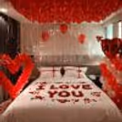 CherishX offers you this Red themed Balloon Room Decoration to have that beautiful 'us' time.