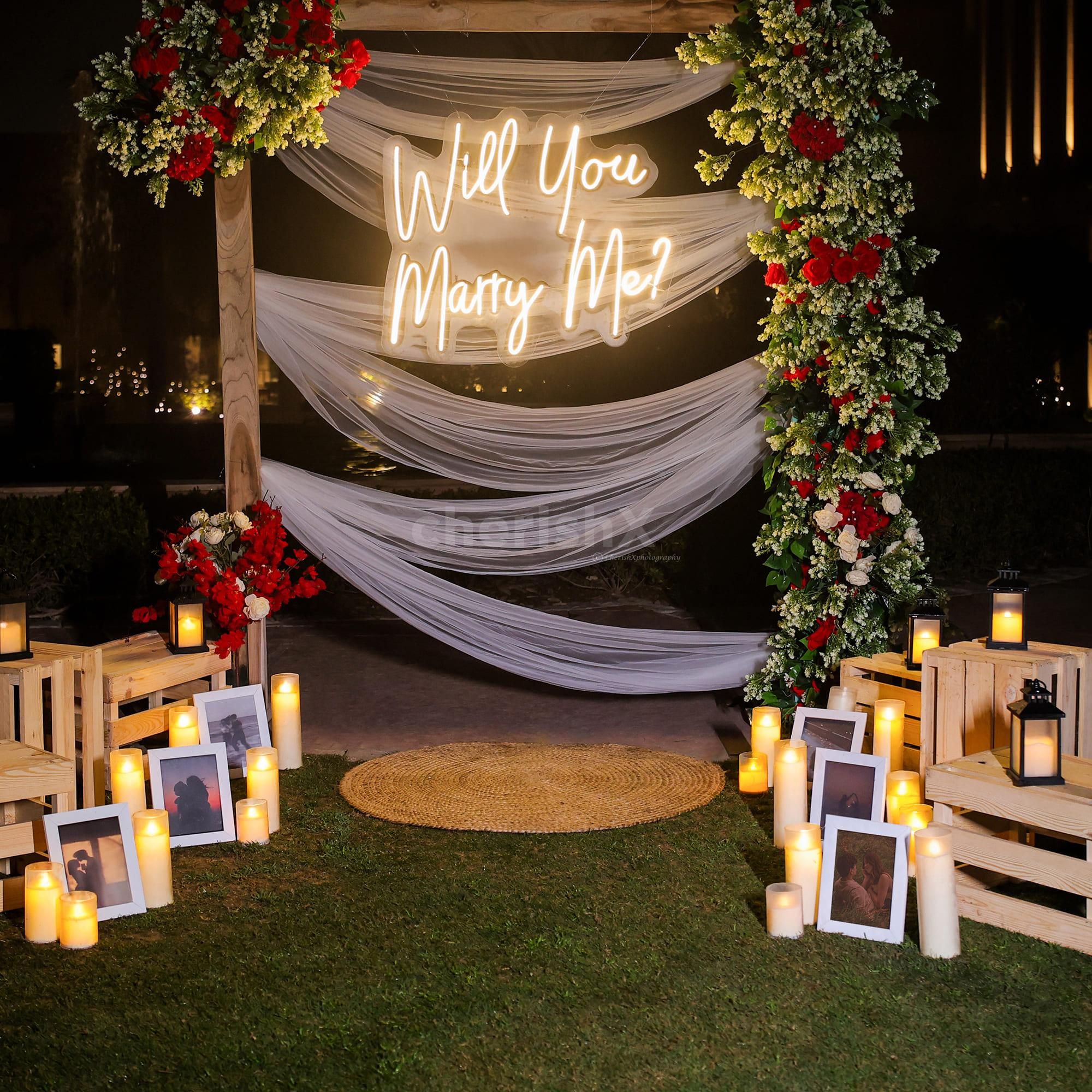 Wooden vintage-style frame with fabric and flower decor presents a timeless beauty