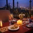 A calm rooftop escape for couples seeking privacy and comfort