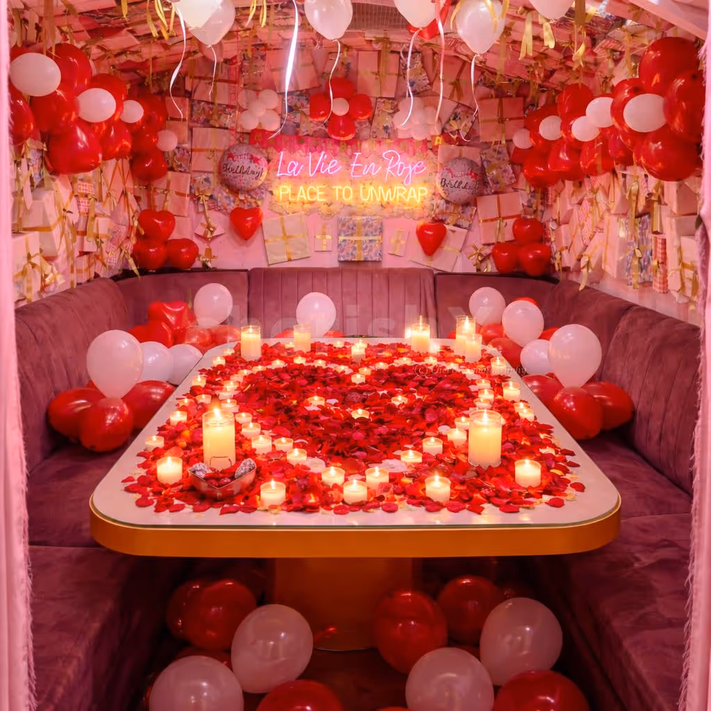 Vday Romantic Candlelight Dinner At Rose Cafe