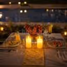 Intimate garden dining experience with a curated 4-course meal
