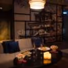 Elegant table setup in the main dining area