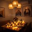 Private candlelight dining experience at Rhythm Hotel Gurgaon