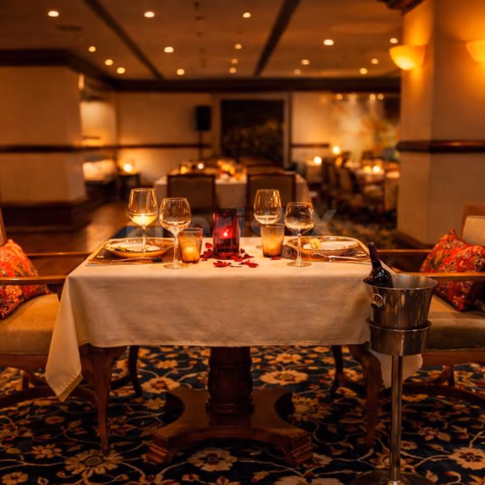 The mocktail or glass of wine is an exclusive addition to the dinner at Paatra