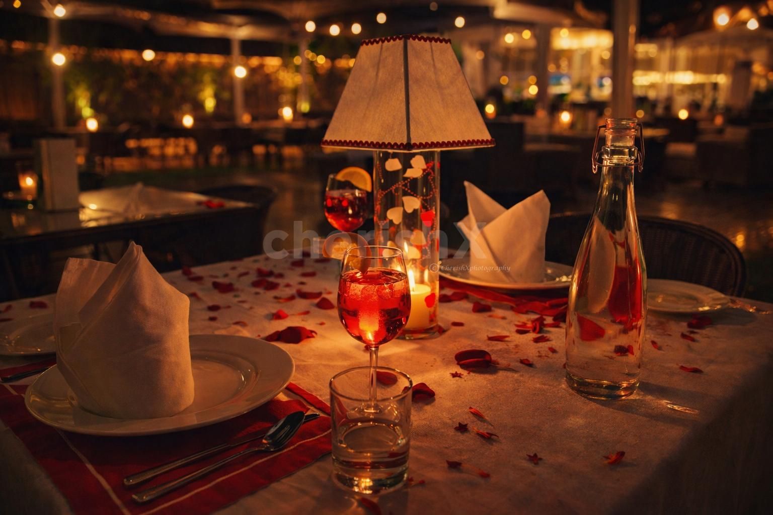 A moonlit Valentine’s evening with personal butler service