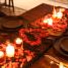 couple enjoying a quiet and intimate indoor dining experience