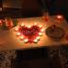 cozy candlelight indoor dining setup at cafe dasos