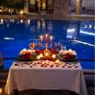 Poolside Romantic Candlelight Dinner at Marriott — photo 1