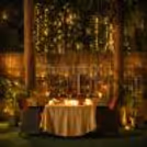 Romantic alfresco candlelight dining setup at Park Plaza Gurgaon