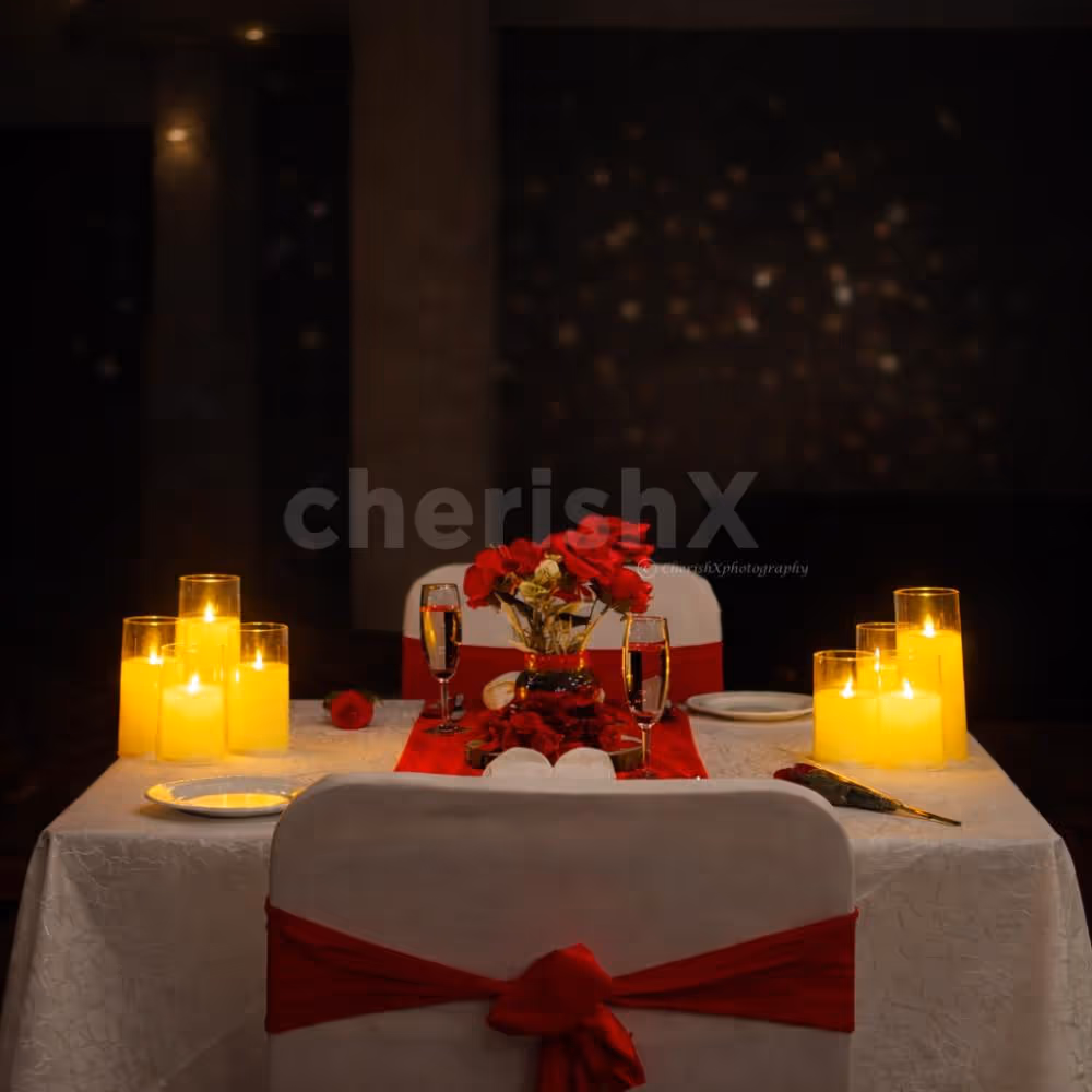 A premium romantic dining experience at Marriott Trinity Whitefield.