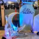 Disco lights ensure the highlights of the decor are sufficiently highlighted.