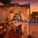 Where luxury meets privacy — a beautifully curated cabana dining experience at Jaypee Siddharth.