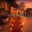 A secluded poolside cabana affair, designed for romance and refined indulgence.