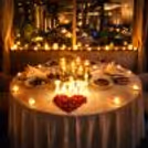 couple romantic celebration with candlelight dining in gurugram