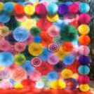 The burst of colours in this decor grabs eyeballs and inspires countless selfies.