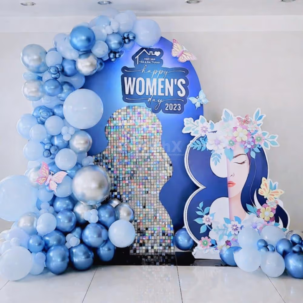 Premium women's day backdrop
