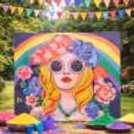 Holi Backdrop With Ceiling Decor — photo 4