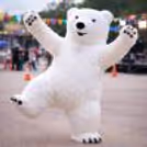 Cute Bear Mascot for Children’s Parties, Photo Booth & Live Shows
