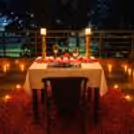 candlelight dining anniversary celebration in gurugram