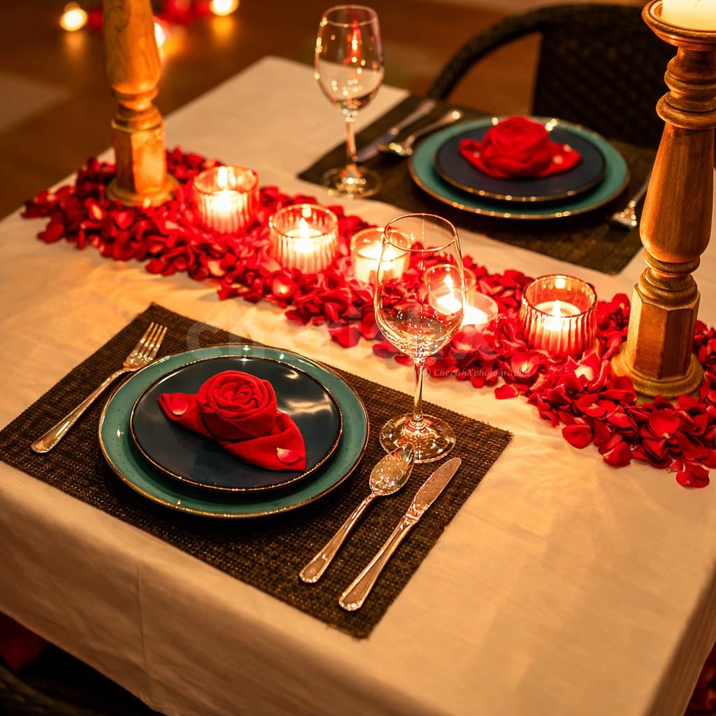 beautiful candlelight dining delhi ncr