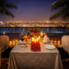 Poolside candlelight dining in Delhi NCR