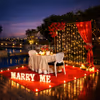 proposal dining experience in delhi ncr at 5 star property by cherishx