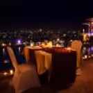 Enjoy a budget-friendly rooftop dining experience with poolside ambiance and beautiful city lights in Bangalore.