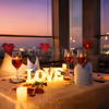 Celebrate love under the stars with an intimate candlelight dinner on the Royal Orchid terrace.