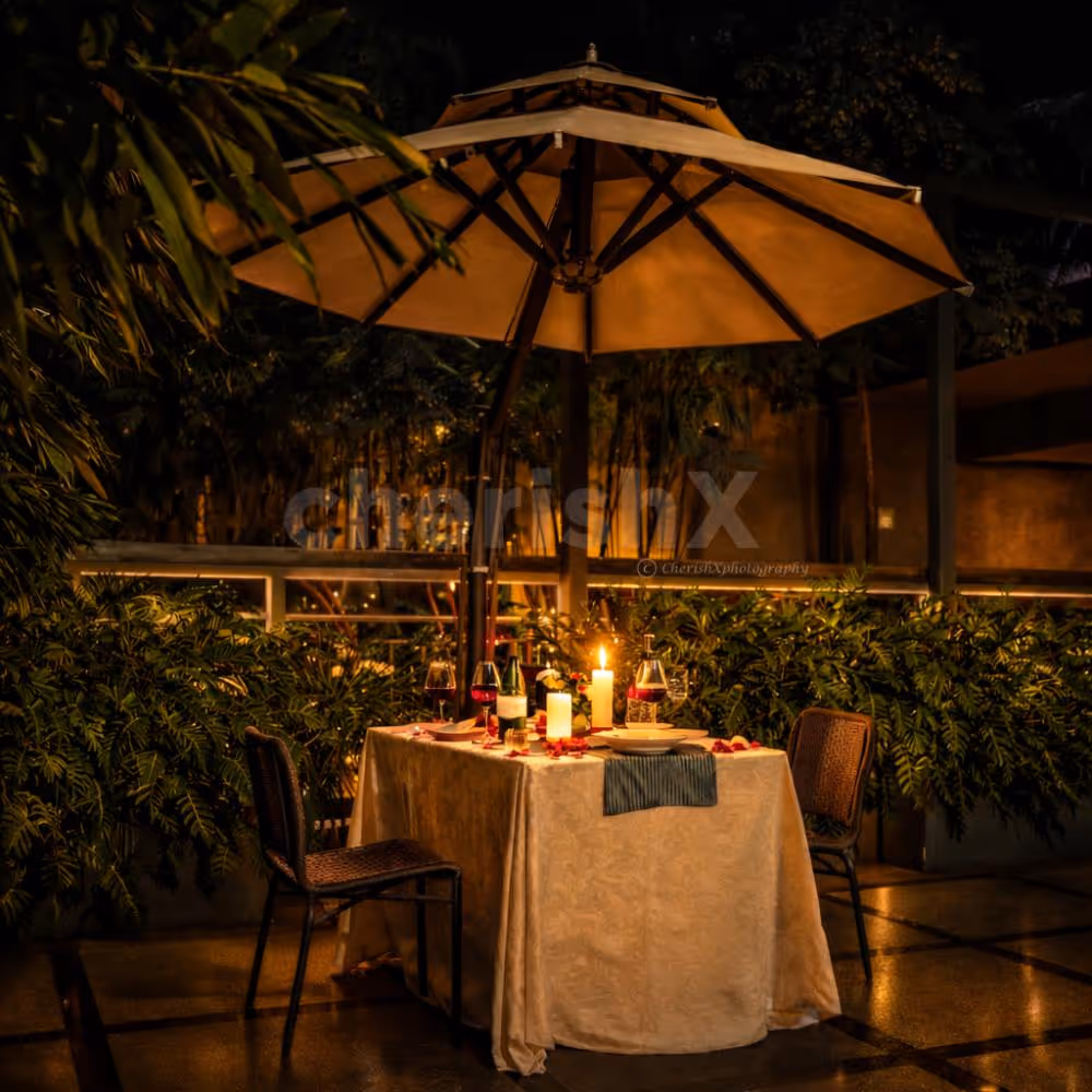 A magical alfresco dining experience under the stars at Grand Mercure Bangalore