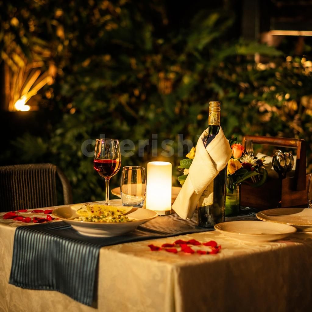 Dine under the umbrella of stars with a luxurious alfresco setup at Grand Mercure Bangalore