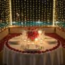 A Couple Having An Outdoor Candlelight Dinner Experience At A Tranquil And Secluded Poolside