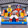 Robot transformer bouncy setup for fun kids activities and events