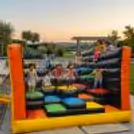Huge Obstacle Maze Bouncy Setup For Fun Kids' Event And Celebration Party