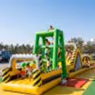 Mega Bounce Adventure Track Setup For Fun Kids' Get Together, Marriages, Events And More